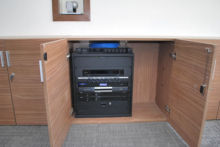 Video Conference System Rack